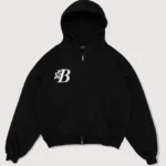 99 Based Antiq Logo Zip Hoodie Black