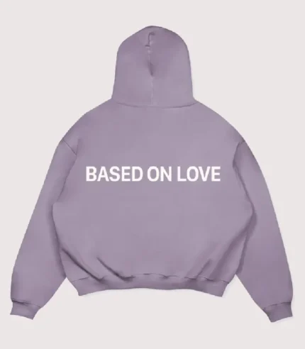 99 Based Die For Hoodie Washed Purple f