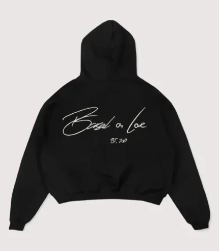 99 Based Signature Hoodie Black d