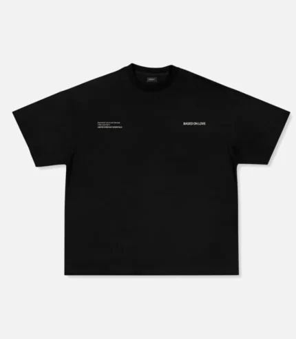 99 Based Signature T Shirt Black d