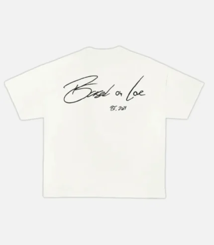 99 Based Signature T Shirt White