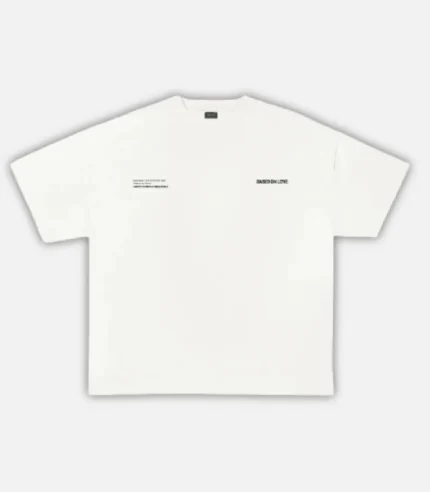 99 Based Signature T Shirt White d
