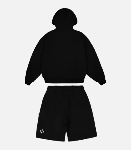 v Short Tracksuit Black